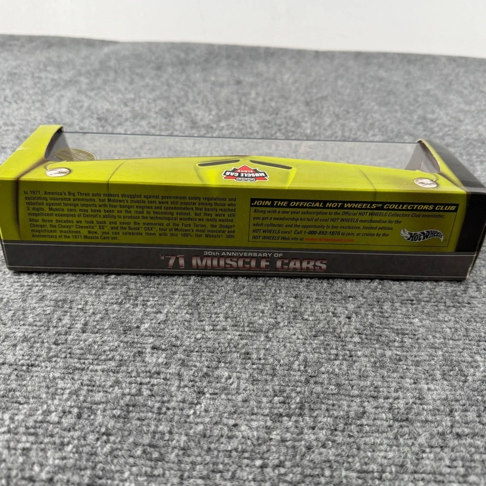 Hot Wheels 71 Muscle Cars 30th Anniversary Set 1:64 Multi-Color 29778 Diecast